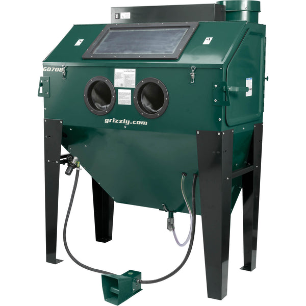 Grizzly G0708 110V 24 Inch x 48 Inch Blast Cabinet