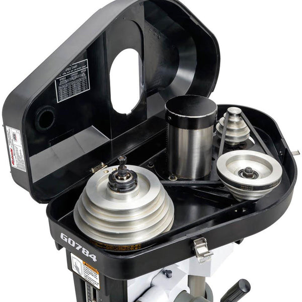 Grizzly G0784 220V 15 Inch Heavy-Duty Floor Drill Press