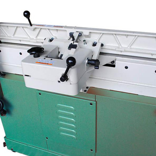 Grizzly G0857 230V 8 Inch x 76 Inch Parallelogram Jointer with Mobile Base