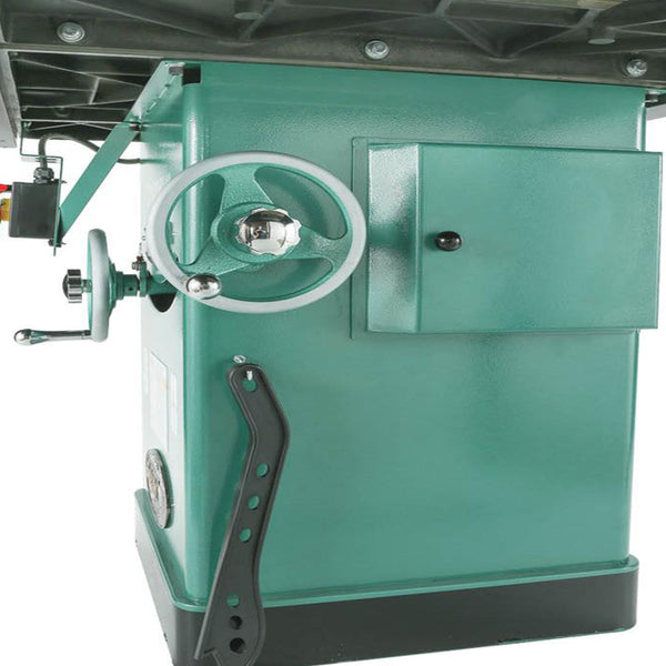 Grizzly G1023RLW 240V 10 Inch 3 HP 240V Cabinet Left-Tilting Table Saw