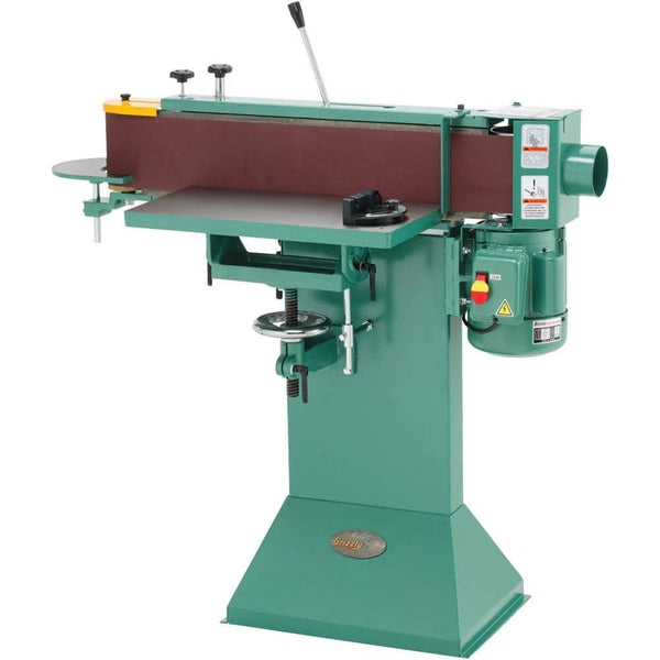 Grizzly G1140 110V/220V 6 Inch x 80 Inch Floor Model Edge Sander