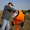 Brave GPE211005 MIXZR 5-Cu. Ft. Direct Drive Cement Mixer Includes Stand