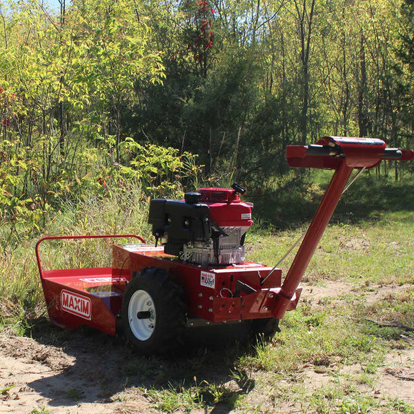 Maxim MBC190H 26" Width Brush Cutter Cutting w/ Honda GXV390 Engine