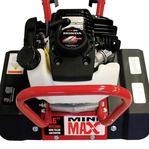 Maxim MTC35H Mini Tiller/Cultivator w/ Honda GX35 Engine