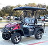 Gas Golf Cart UTV Hybrid Linhai Big Hammer 200 GVX Side by Side UTV With Custom Rims/Tires & Extended Version – With Extended Roof