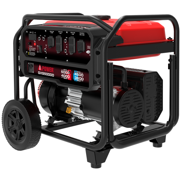 GXS5000D Dual Fuel Portable Generator