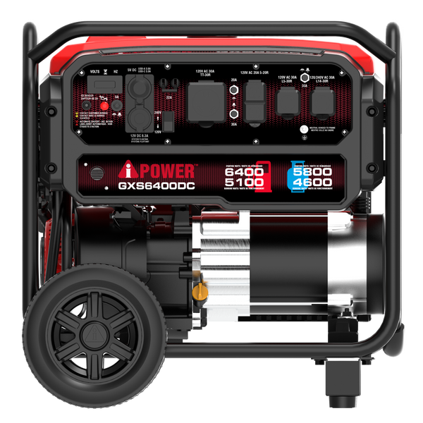 GXS6400DC – Dual Fuel Portable Generator