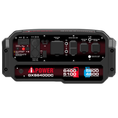 GXS6400DC – Dual Fuel Portable Generator