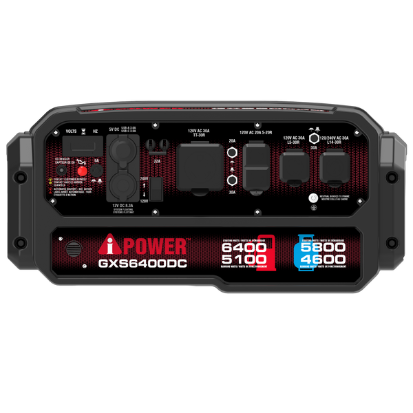 GXS6400DC – Dual Fuel Portable Generator