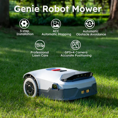 ANTHBOT Genie 3000: AI Robot Lawn Mower No Wire