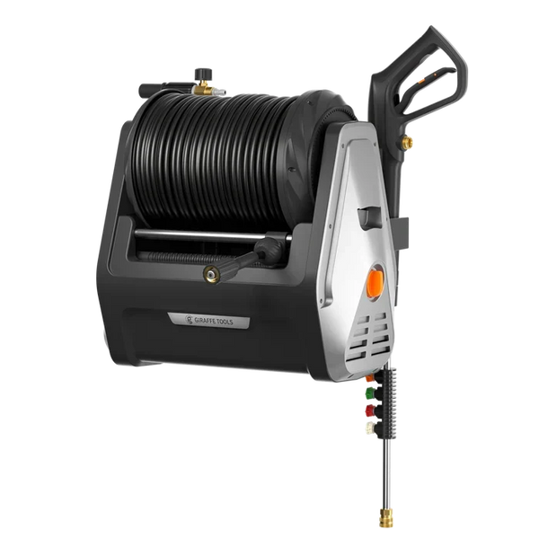 Giraffe Tools Grandfalls Retractable Pressure Washer Essential 2900 PSI 2.2 GPM New