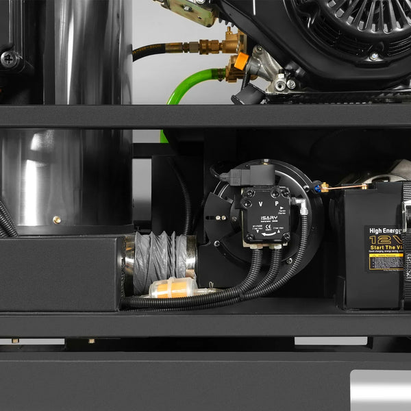 MechMaxx HPW40DT Pressure Washer 4000 PSI 4 GPM Hot Water Skid Mounted w/ 175 Gal Tank ZONSEN Electric Start Engine New