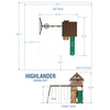 Highlander Swing Set