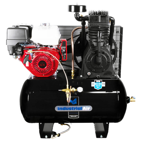 Industrial Air IH1393075 30 Gallon 13 HP Truck Mount Air Compressor w/Engine