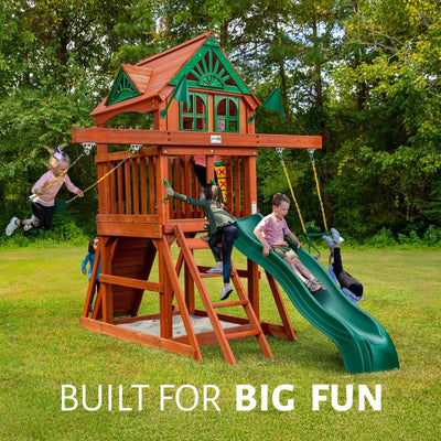Five Star II Space Saver Swing Set for Kids