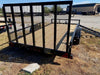 Big Tex 35SA-14BKRSX Single Axle ATV Trailer 83″x14′ Black