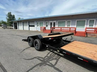 Interstate 7 X 22 Hydraulic Tilt 14K Trailer