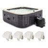 Intex 6 – Person 140 – Jet Vinyl Inflatable Hot Tub