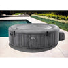 Intex 6 – Person 170 – Jet Vinyl Round Inflatable Hot Tub in Gray