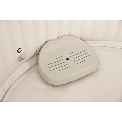 Intex 6 – Person 170 – Jet Vinyl Round Inflatable Hot Tub in Gray