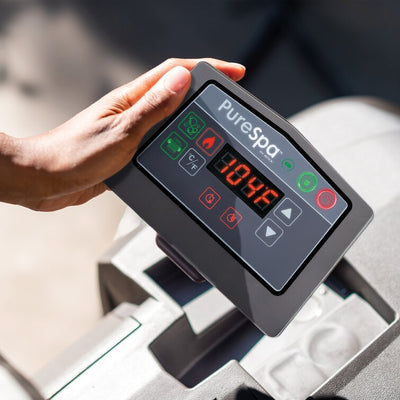 Intex 6 – Person 170 – Jet Vinyl Round Inflatable Hot Tub in Gray