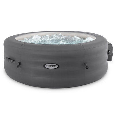 Intex Simplespa 4 Person Inflatable Portable Hot Tub W/ Energy Efficient Cover