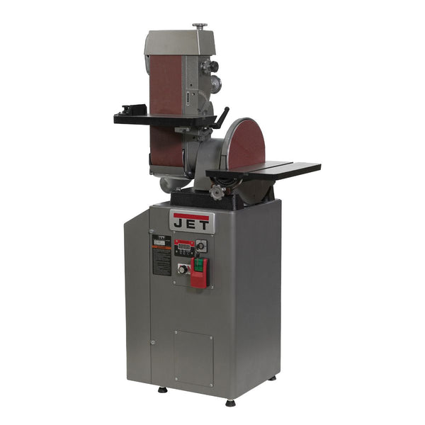 Jet JT1-112 J-64812VS 6" x 48" Belt w/ 12" Disc Finishing/Grinding Machine
