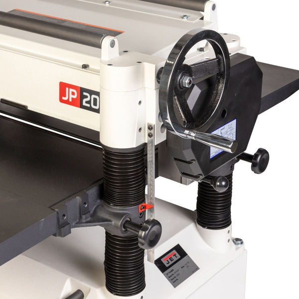 Jet JT1-1374 JWP-208HH-BLK 5HP 1PH 20" Durable Black Helical Head Planer