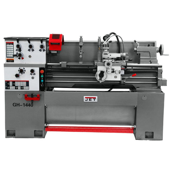Jet 322840 220-Volt 14-Inch x 40-Inch 3-Hp 3-Phase Adjustable Geared Head Lathe