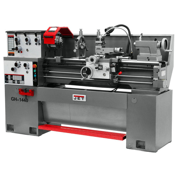 Jet 322840 220-Volt 14-Inch x 40-Inch 3-Hp 3-Phase Adjustable Geared Head Lathe