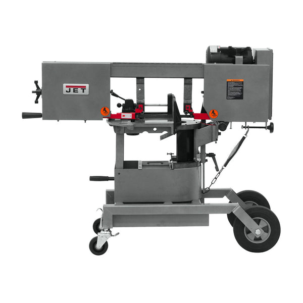 JET HVBS-10 1-Hp 115V Self-Propelled Dual Mitering Portable Bandsaw