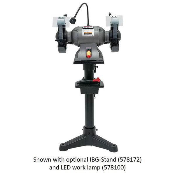 JET 578008 IBG-8 115V-230V 1-HP 8" Industrial Metalworking Bench Grinder
