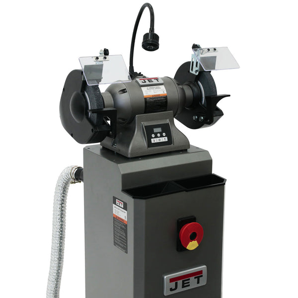 Jet 578208 8-Inch 1-Hp 3-Phase Dual Wheel Variable Speed Industrial Grinder
