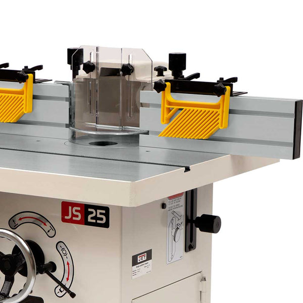 JET JWS-25X 3-Hp 230V 1-Ph Heavy Duty Cast Iron JET Shaper