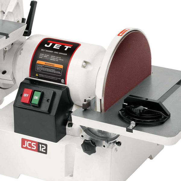 Jet JSG-6DC 115/230V 1-1/2HP, 1Ph 6" x 48" Belt / 12" Disc Sander - 708599