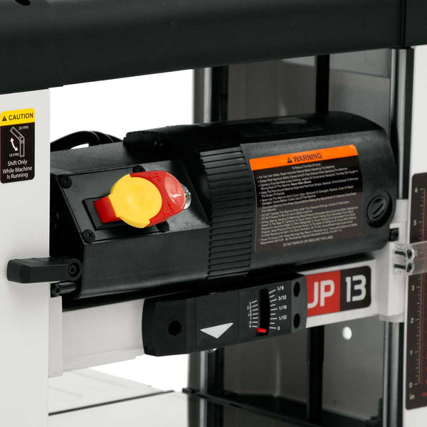 JET JWP-13BT 120 Volt 13 Inch Helical Head Bench Top Planer - 722130