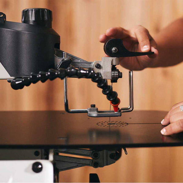 Jet 727200B 22-Inch Throat Capacity Scroll Saw w/ Foot Switch - JWSS-22B