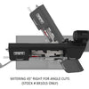 JET 891020 EHB-8VSM 8" X 13" Elite Durable Variable Speed Mitering Bandsaw