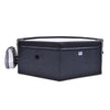 Jleisure Aegean 6 – Person 90 – Jet Hexagon Hot Tub in Black