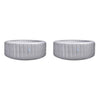 Jleisure Avenli 800L 53″ 4 Person Inflatable Hot Tub Spa (2 Pack)