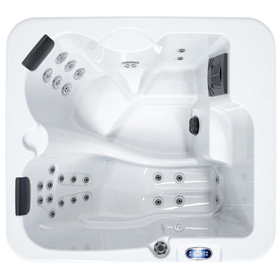 Luxuria Spas 120 Volt 3 – Person 55 – Jet Rectangle Plug & Play Hot Tub with Ozonator