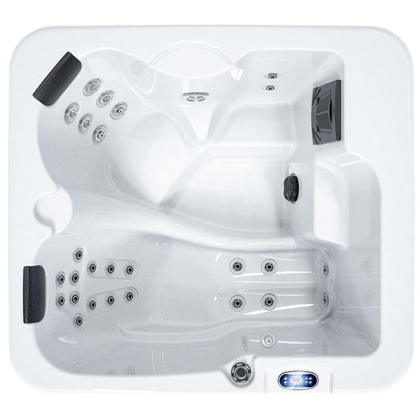 Luxuria Spas 120 Volt 3 – Person 55 – Jet Rectangle Plug & Play Hot Tub with Ozonator
