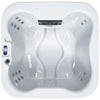 Luxuria Spas 120 Volt 4 – Person 55 – Jet Square Plug & Play Hot Tub with Ozonator