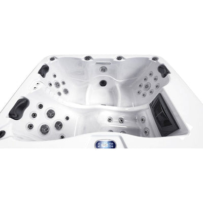 Luxuria Spas 220 Volt 3 – Person 55 – Jet Rectangle Plug & Play Hot Tub with Ozonator