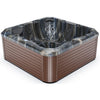 Luxuria Spas 220 Volt 7 – Person 55 – Jet Square Plug & Play Hot Tub with Ozonator
