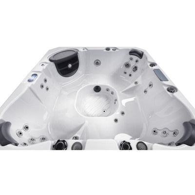 Luxuria Spas 220 Volt 7 – Person 55 – Jet Square Plug & Play Hot Tub with Ozonator