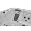 Luxury Spas 77 – Jet Acrylic Square Hot Tub with Ozonator in Gray