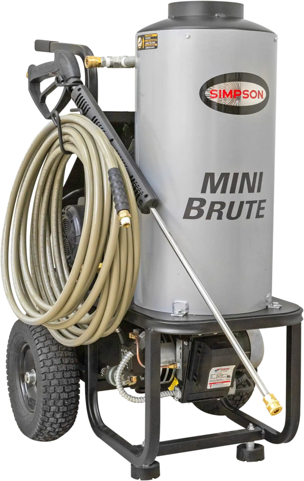 Simpson MB1518 Brute Series Pressure Washer 1500 PSI 1.8 GPM Hot Water Electric New