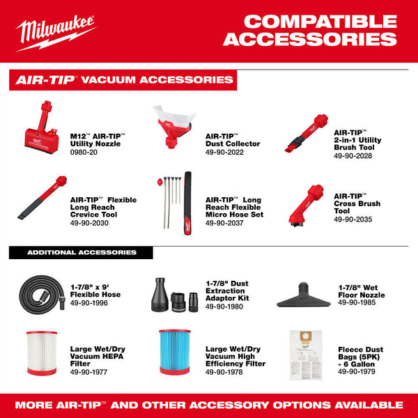 Milwaukee 0926-20 M18 FUEL 18V NEXUS Dual Battery Vacuum Motor Head - Bare Tool