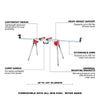 Milwaukee 2739-21HD M18 FUEL 18V 12" Cordless Miter Saw w/ Stand